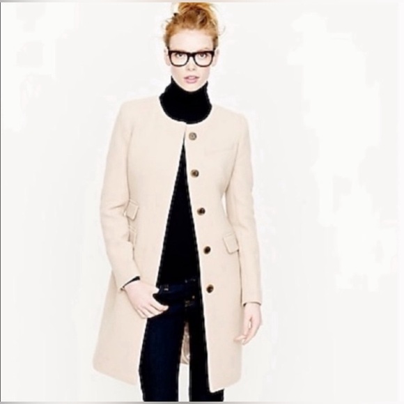 J. Crew Double-Cloth Wool Symphony Coat size 2 - Picture 5 of 9